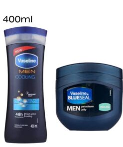 Vaseline Men Cooling lotion 400ml + vaseline blueseal men cooling 95g