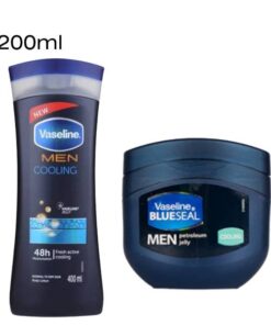 Vaseline Men Cooling lotion 200ml + vaseline blueseal men cooling 45g