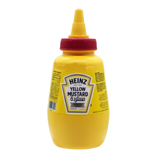 HEINZ YELLOW MUSTARD 245G