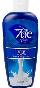 Zoe Body Lotion Milk 600ml