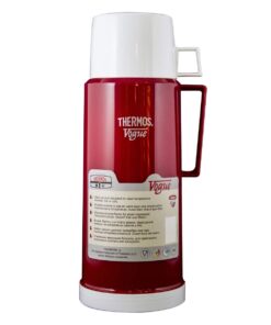 Thermos Vogue 30-100 1797C Steel and Glass 1 Litre Vacuum Flask,