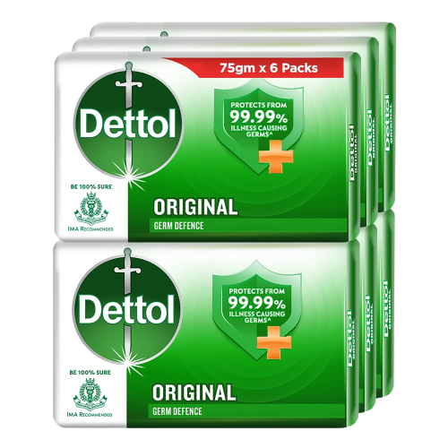 DETTOL SOAP 6PCS