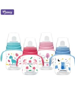 Momeasy wide neck pp feeding bottle with handle 240ml 0+m