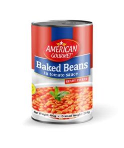 BAKED BEANS AMERICAN GOURMET 400G