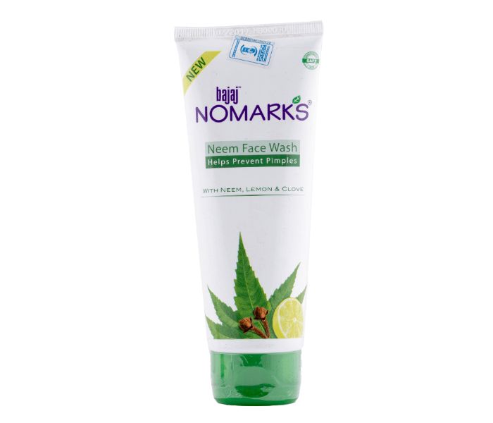 BAJAJ AYURVEDIC ANTIMARKS FACE WASH OILY SKIN - YELLOW 50G