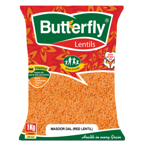 BUTTERFLY LENTILS 1KG