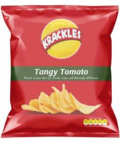 KRACKLES TANGY TOMATO CRIPS 125G