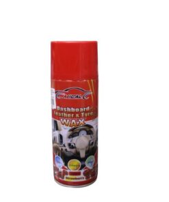 Dashboard leather & tyre wax