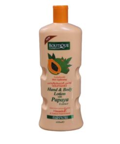 Hand & Body Lotion With PAPAYA extract Boutique cosmetic