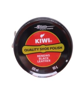 Kiwi Shoe Polish Renew Black Leather 80g