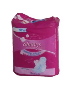 Always Breathless sensitive cottony softness maxi thick 7pads