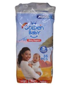 Golden Baby Diapers 5 X-LARGE 12-22kgs 36pcs