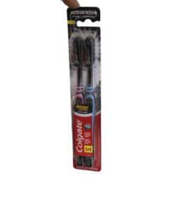 Double Action Colgate toothbrush Charcoal
