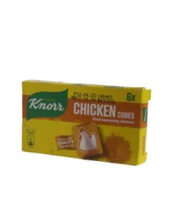 KNORR CHICKEN CUBES 6x 1.6g