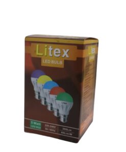 Litex Led Bulb 5Watt Led B22