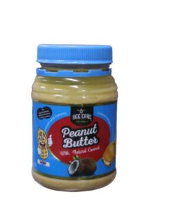 Peanut butter with coconut bee care 400g