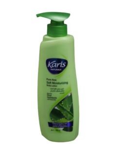 Pure Aloe vera Soft Moisturising lotion karis 400ml
