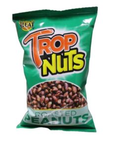TROPICAL HEAT ROASTED PEANUTS NUTS 50G