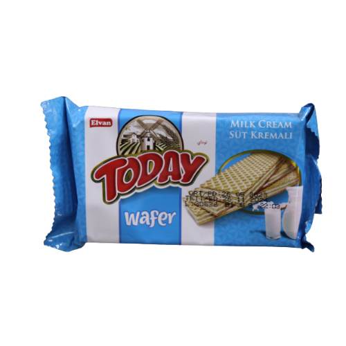 Today waffer elvan milk