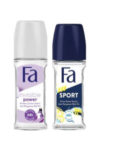 Fa invisible power roll on 50ml 48H+FA sport roll on 50 ml