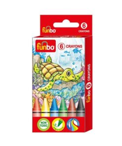 FUNBO Crayons Pack of 6