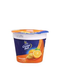 Cream bell yoghurt with real orange biscuit 450g