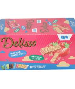 DELLISSO WAFERS STRAWBERRY FLAVOUR 24PCS