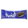 TWIST CHOCOLATE BISCUIT FILLED WITH VANILLA CREAM