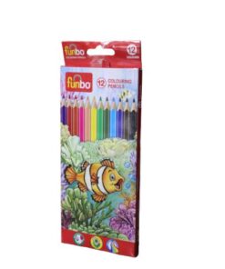 Funbo - Set of 12 Colouring Pencils |