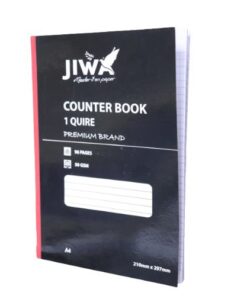 Jiwa counter book 1sq 96pg