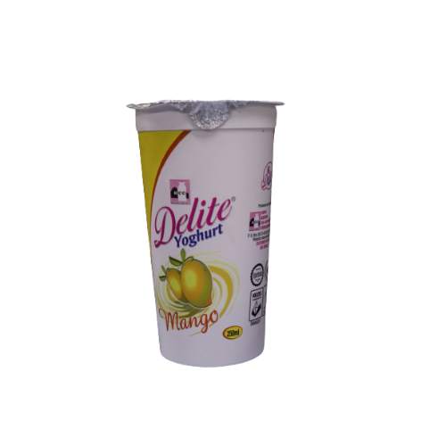 kcc delight yoghurt mango 250ml