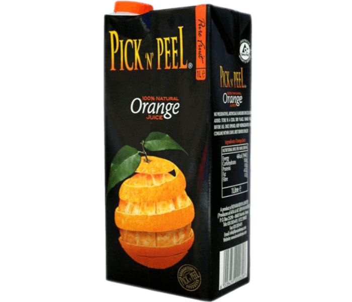 PICK & PEEL ORANGE JUICE 1LTR