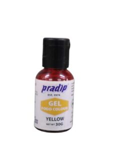 Pradip gel food color 30g yellow