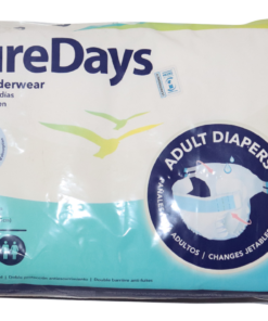 PUREDAYS DAILY UNDERWEAR-ADULT PANTS (LARGE) 4PCS,35"-48"70CM-110CM