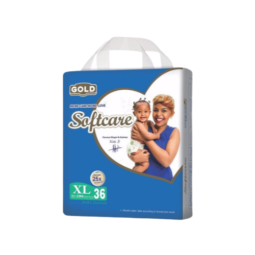 SOFT CARE DIAPERS (XL) 36PCS