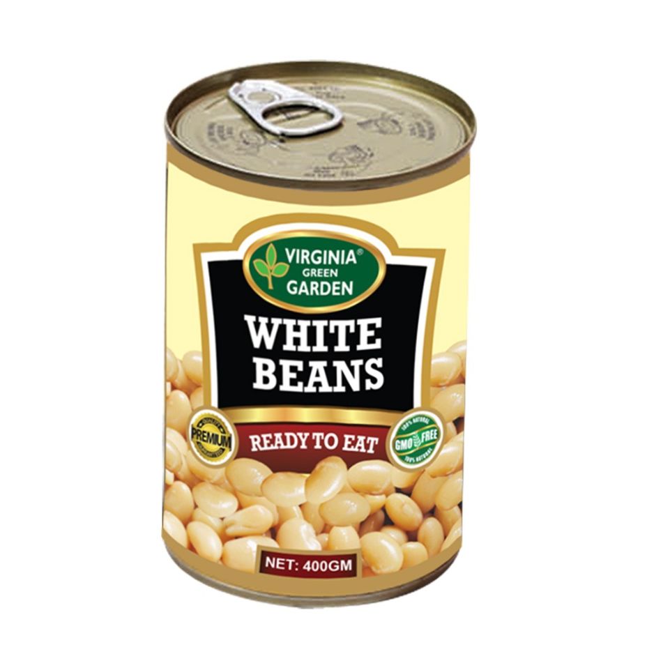 VGG WHITE BEANS(EO) 400GM